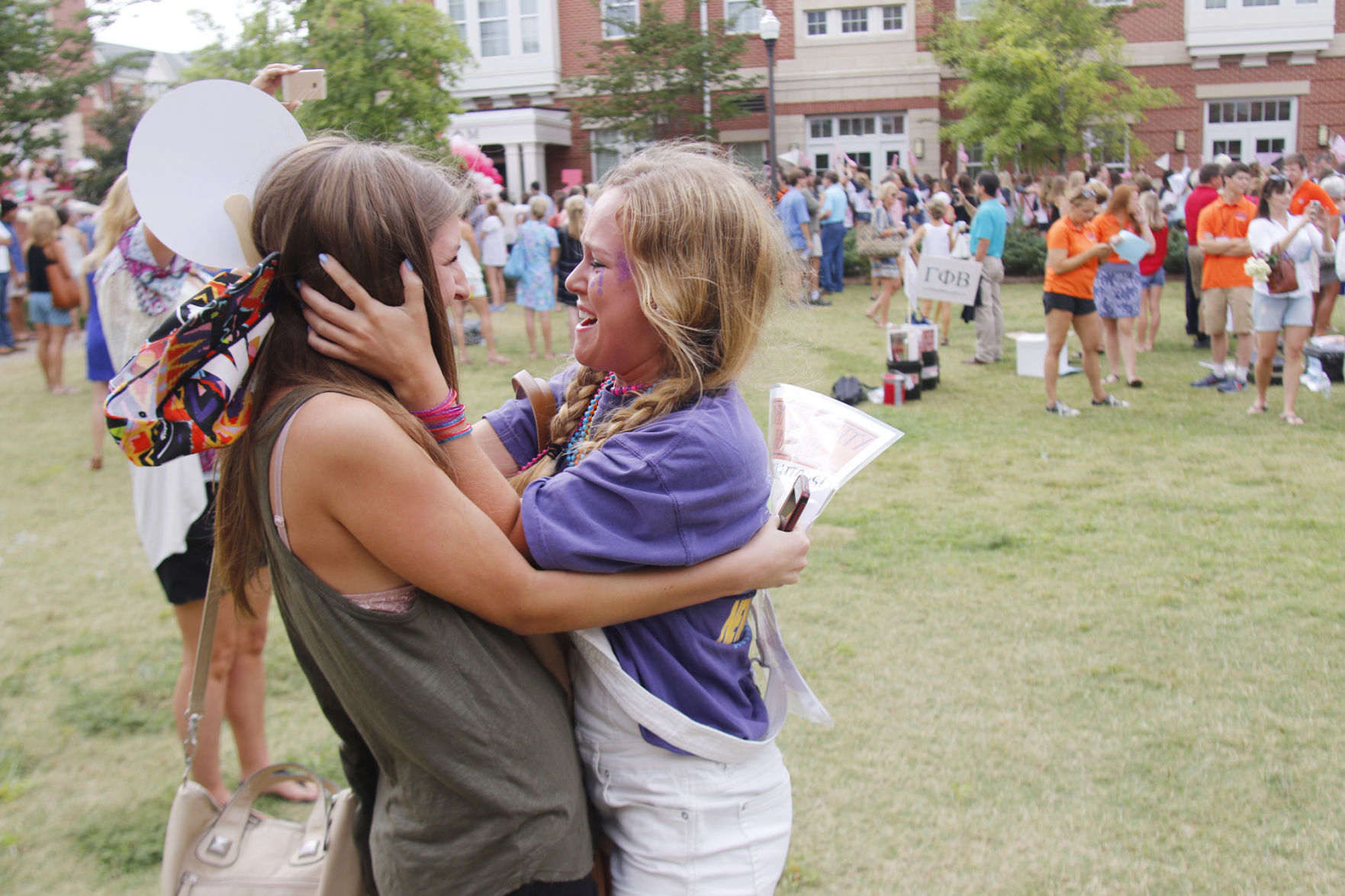 Auburn University bid day 2015